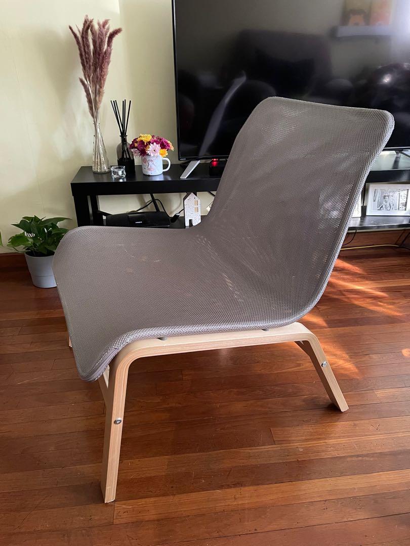 Ikea easy chair nolmyra, Furniture & Home Living, Furniture, Chairs on