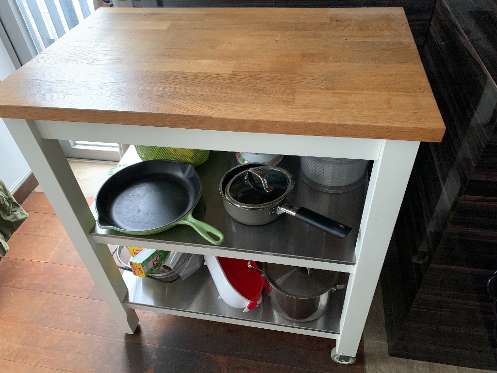 Ikea Kitchen Island 宜家儲物料理台 傢俬 家居 傢俬 Carousell