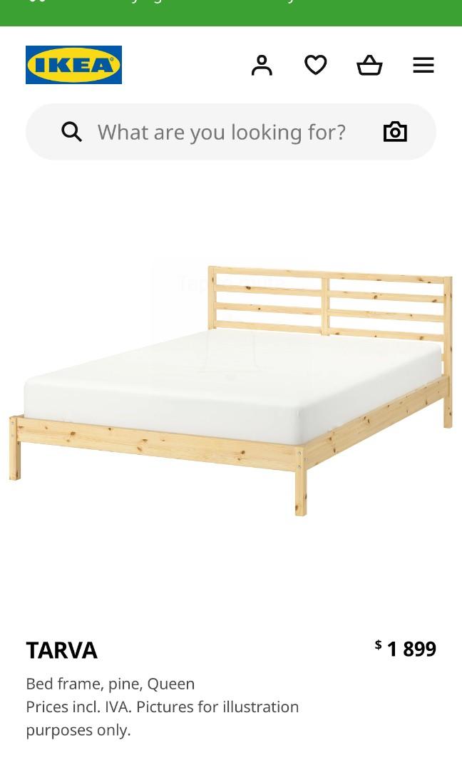 Ikea Queensize Bed Frame Only No, Ikea Queen Size Bed Frame
