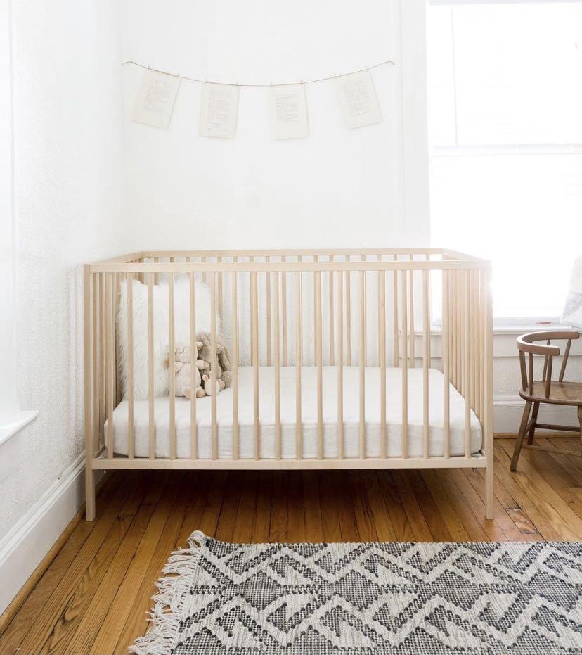 IKEA Sniglar Cot and Vyssa Mattress, Babies & Kids, Baby Nursery & Kids