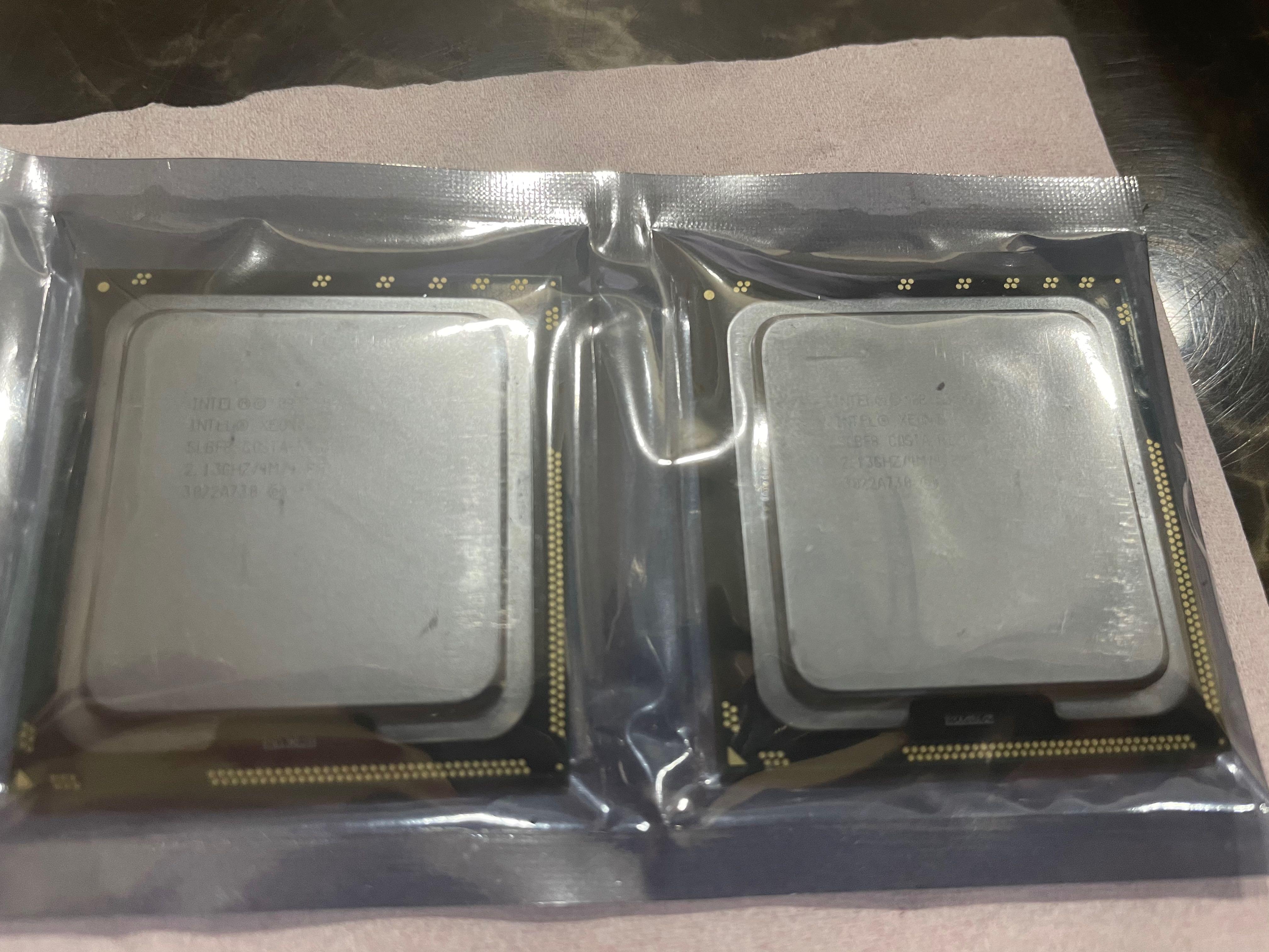Intel® Xeon® Processor E5506 (Category: Computer Parts) located in Kuala Lumpur. Submitted by mrwalterwhite (Listing ID 1072037001, Image 2). Description: Hi all I have 2 Xeon Intel® Xeon® Processor E5506 up for sale Here below spec 4M Cache, 2.13 GHz, 4.80 GT/s Intel® QPI number of Cores 4 number of Threads 4 Sockets Supported FCLGA1366 Freshly pull piut from working Dell Server RM90 for one RM150 for both more info: https://ark.intel.com/conten