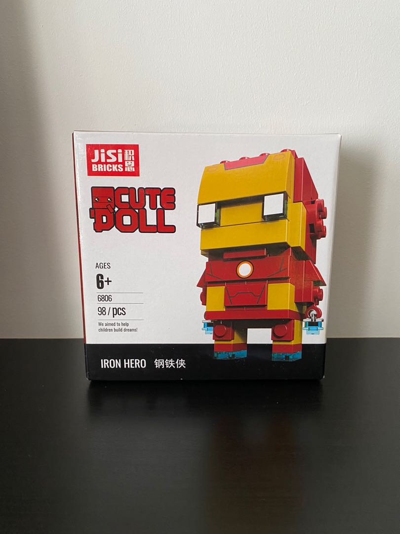 Jisi Bricks Iron Hero (Ironman), Hobbies & Toys, Toys & Games on Carousell