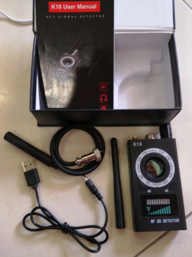 K18 Anti GPS, Spy Camera, Monitor Professional Signal Detector