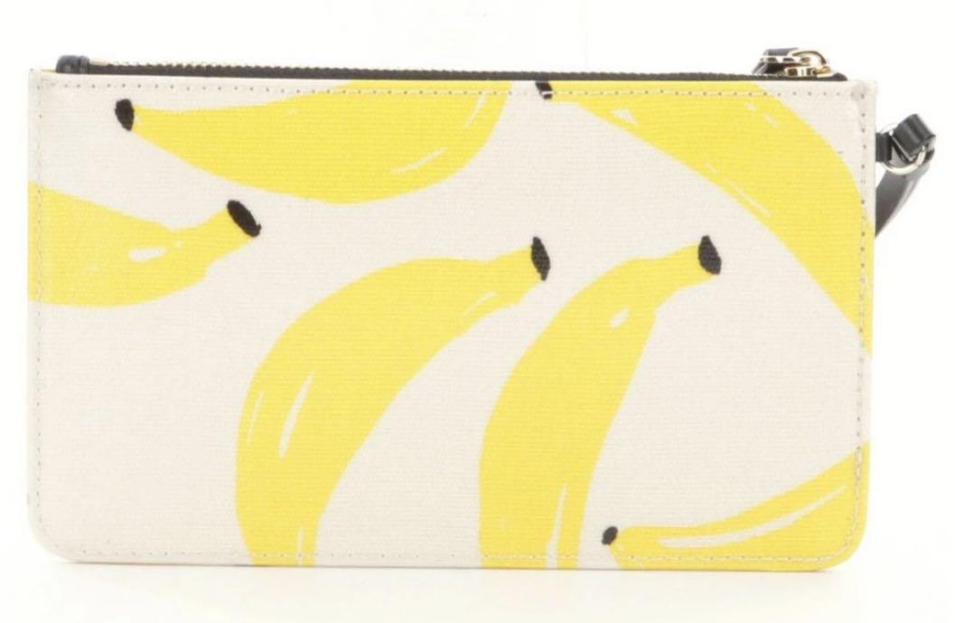 Kate Spade That's Bananas Slim Wristlet, Women's Fashion, Bags