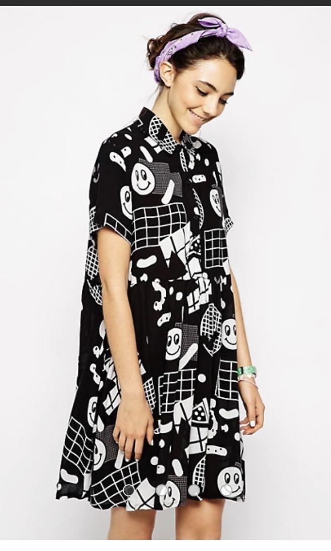Lazy oaf outlet shirt dress