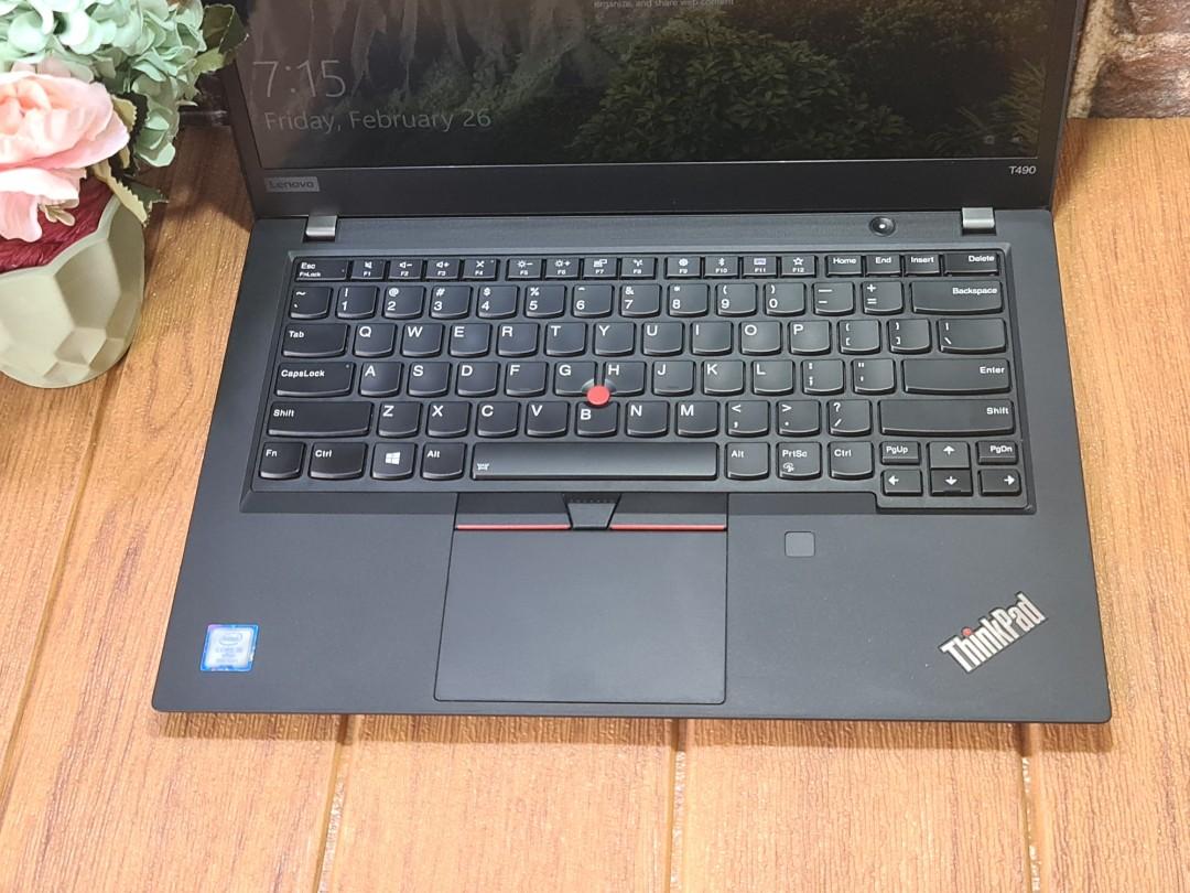 Lenovo ThinkPad T490 i5 8th Gen VPro 16GB RAM 256GB SSD FHD 14.1 INCH