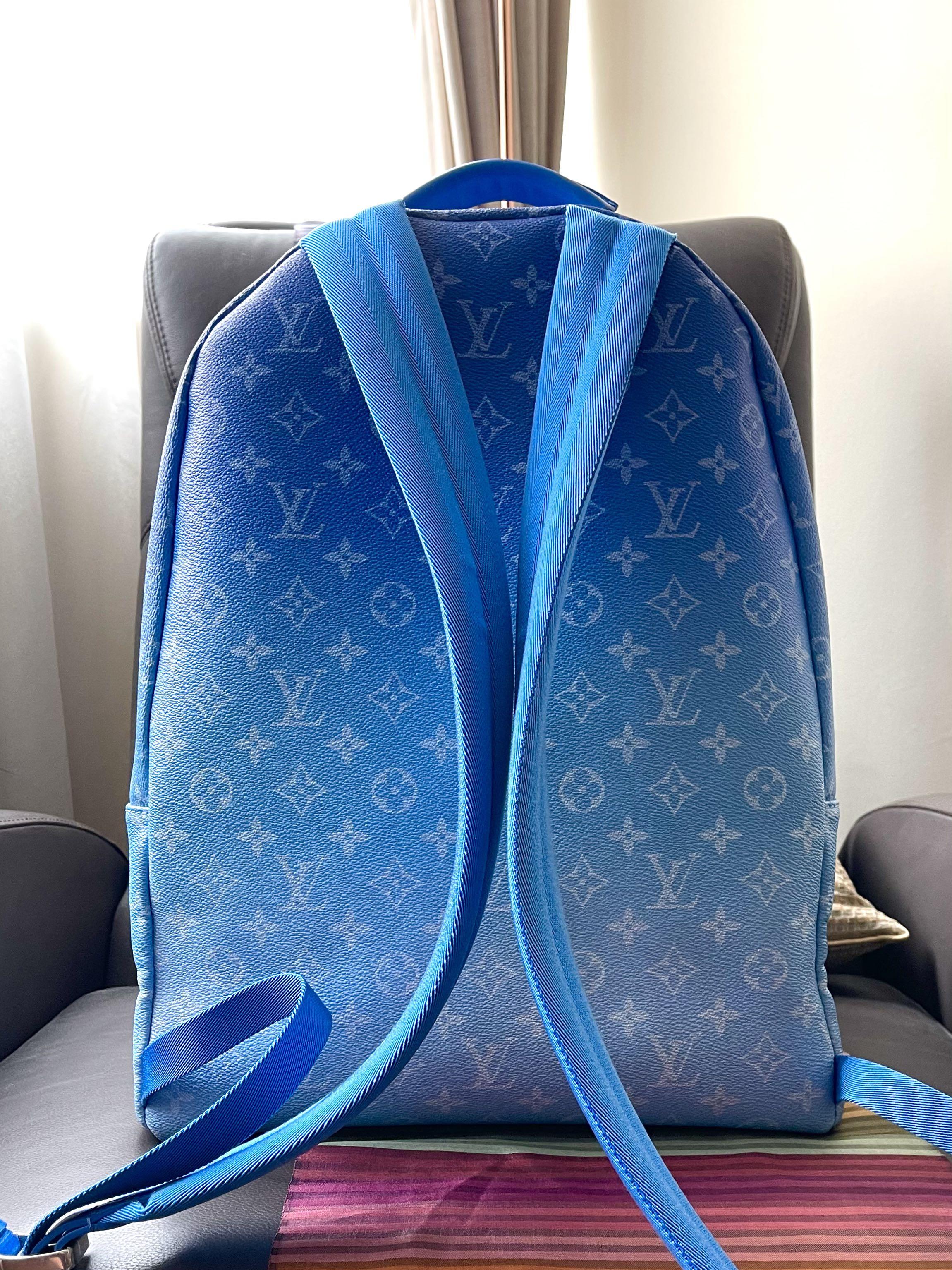 Louis Vuitton Blue Monogram Clouds Multipocket Backpack