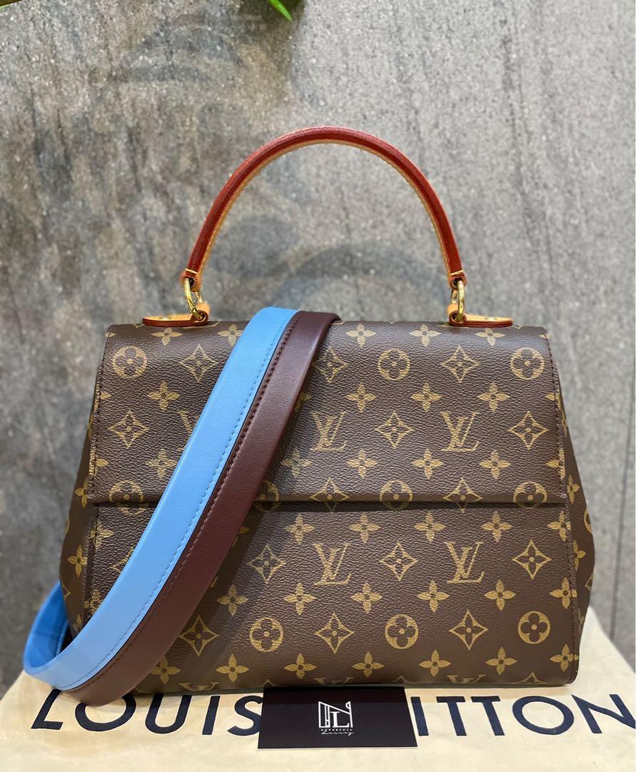 Louis Vuitton Cluny MM Monogram Canvas Satchel Bag