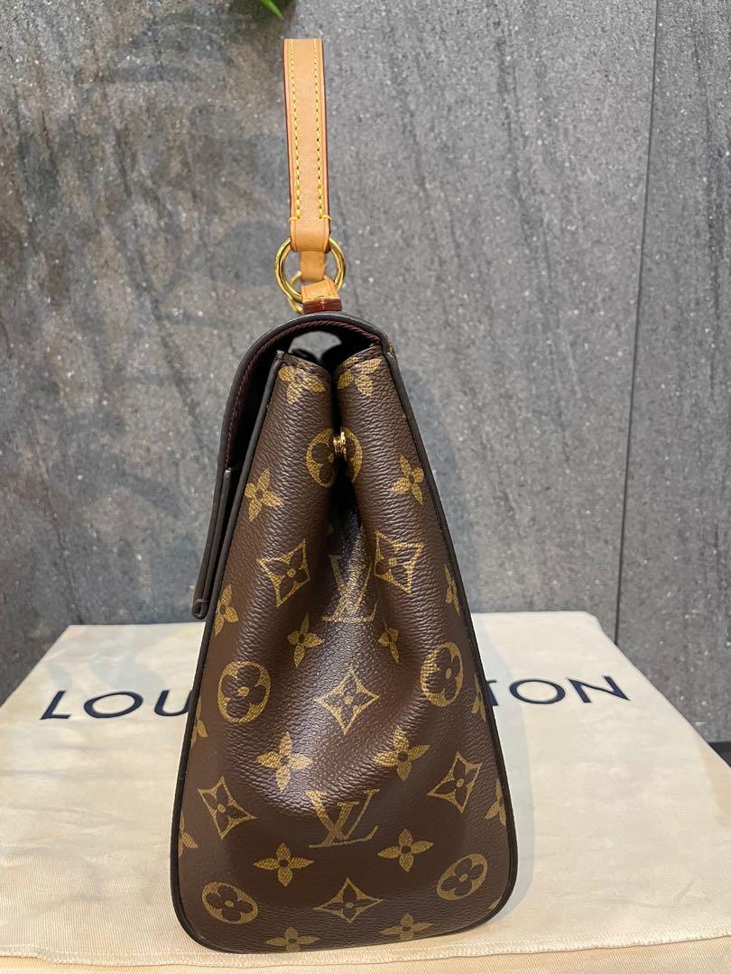 LOUIS VUITTON Monogram Cluny MM Blue Glacial 1286877