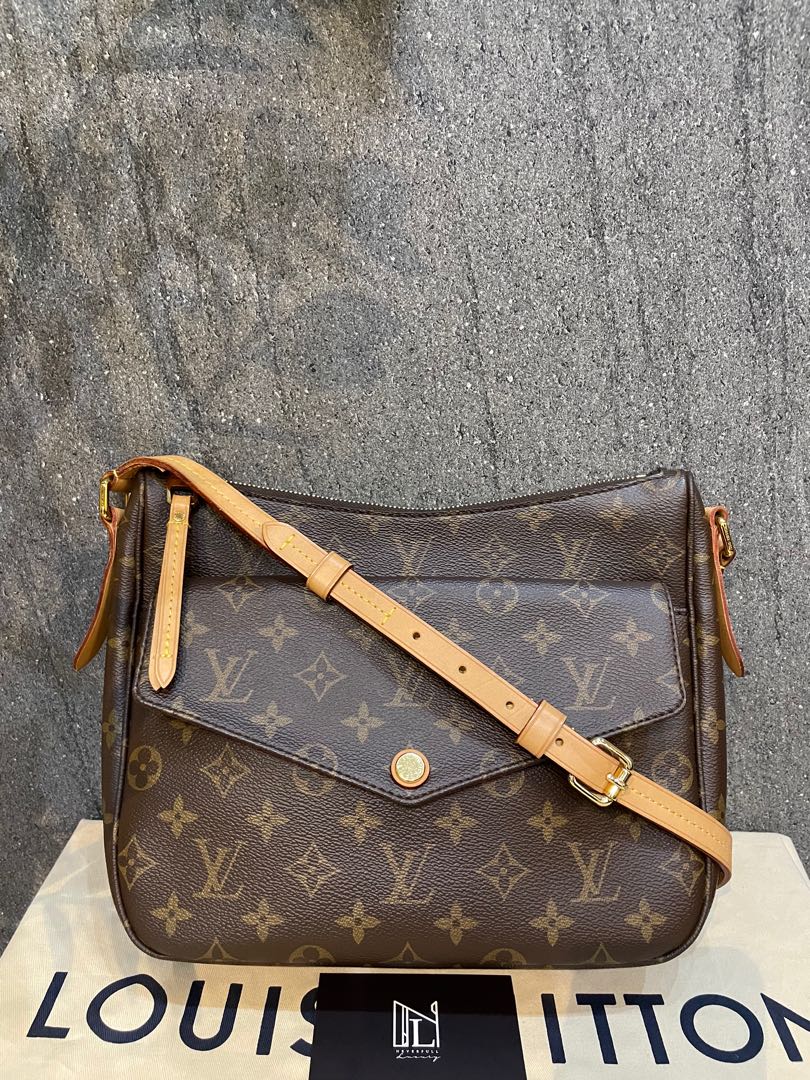 Louis Vuitton, Bags, Louis Vuitton Mabillon Shoulder Bag Monogram Canvas  Brown