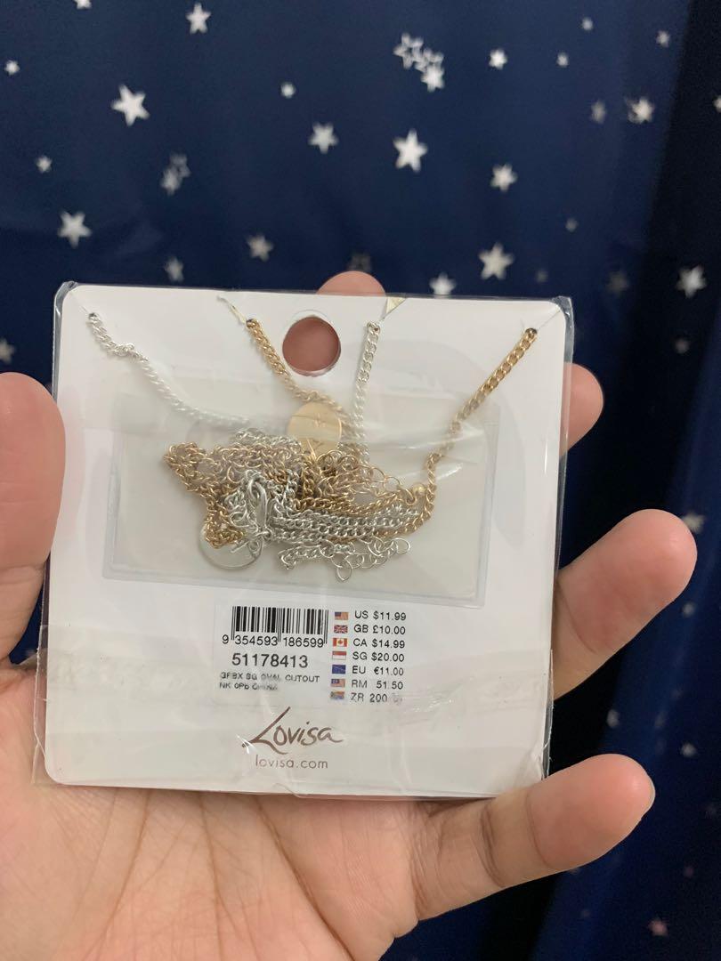 Lovisa Rhinestones Necklace, Women's Fashion, Jewelry & Organisers,  Necklaces on Carousell, lovisa necklace 