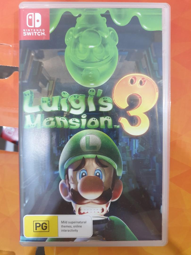 luigi's mansion switch sale