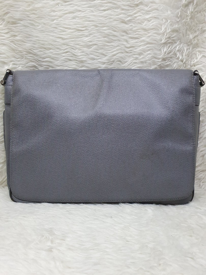 Roman leather bag Louis Vuitton Grey in Leather - 35674992