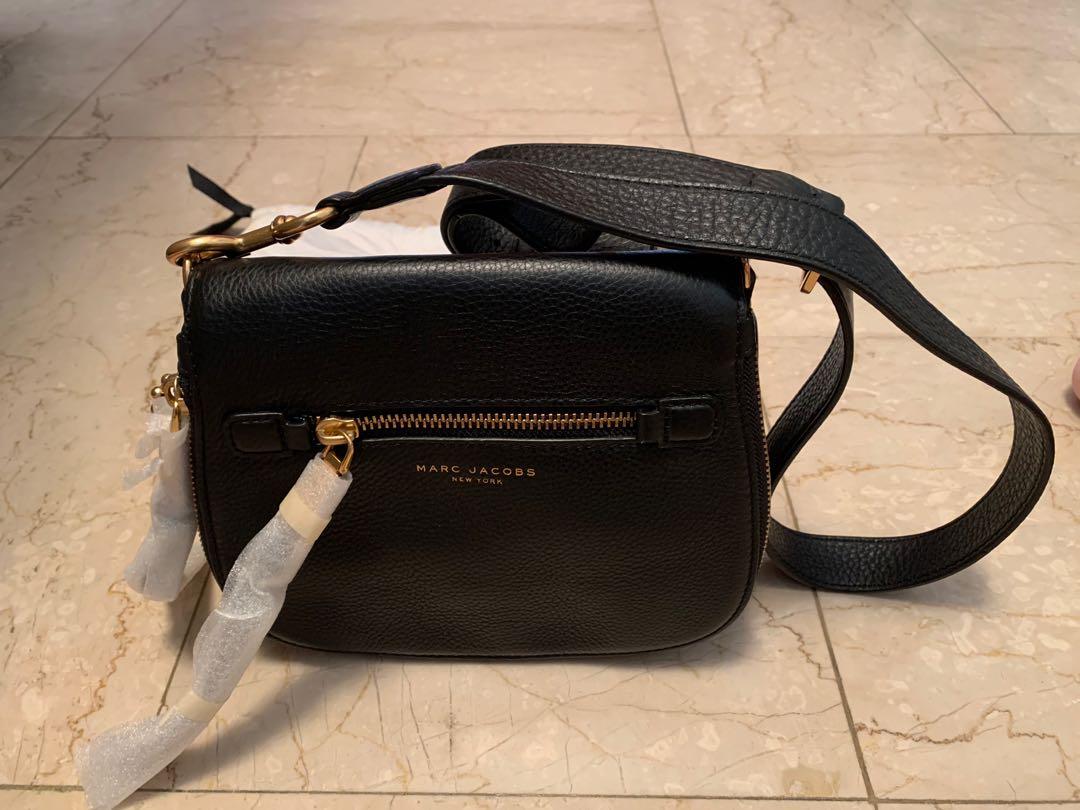 Marc jacobs recruit nomad outlet small leather saddle bag