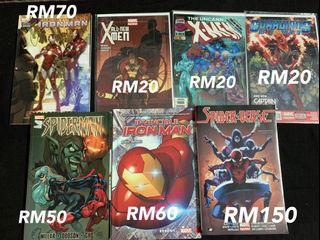 Marvel Comics - Iron Man, Spider-Man, Guardians of The Galaxy, X-Men