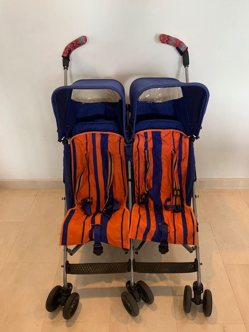 mclaren side by side stroller