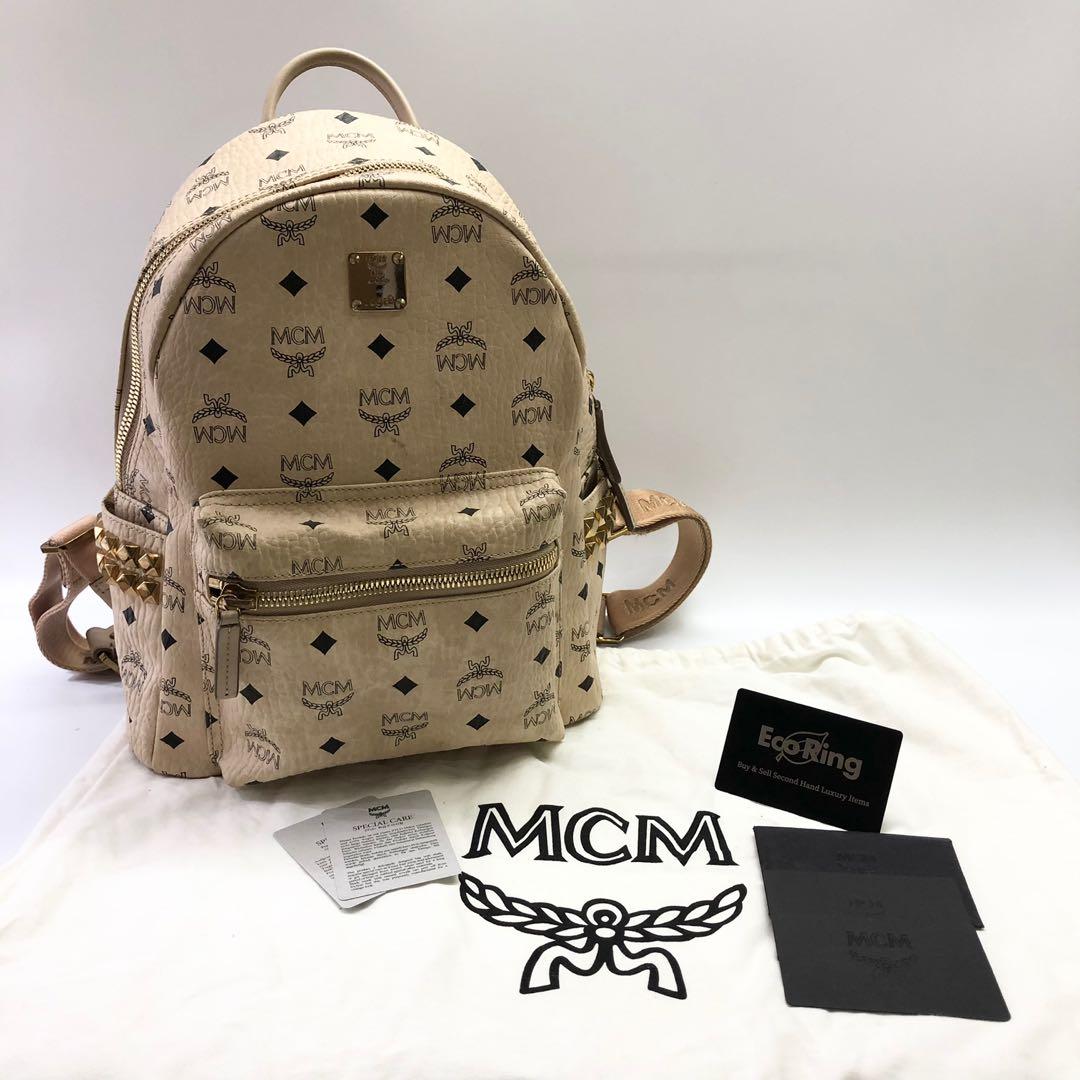 Authentic MCM Backpack, Luxury, Bags & Wallets on Carousell