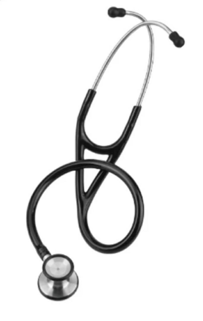 Professional Adult and Pediatric Two Sided Cardiology Stethoscope Black,  New in Box