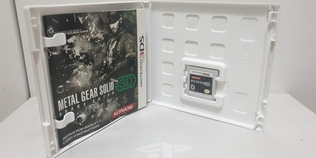 Metal Gear Solid Snake Eater (Nintendo 3ds) (Category: Nintendo) located in Quezon City. Submitted by itemsforadoption (Listing ID 1071968475, Image 2). Description: Rfs: Its still quarantine and I'm decluttering a lot of my purchases. Been impulse buying a lot. In a way I'm buying and selling Who knew there was metal gear for the 3ds. Step back into the fold and sneak your way as big boss Ps: I have over 100+ listings, if you're interested just 