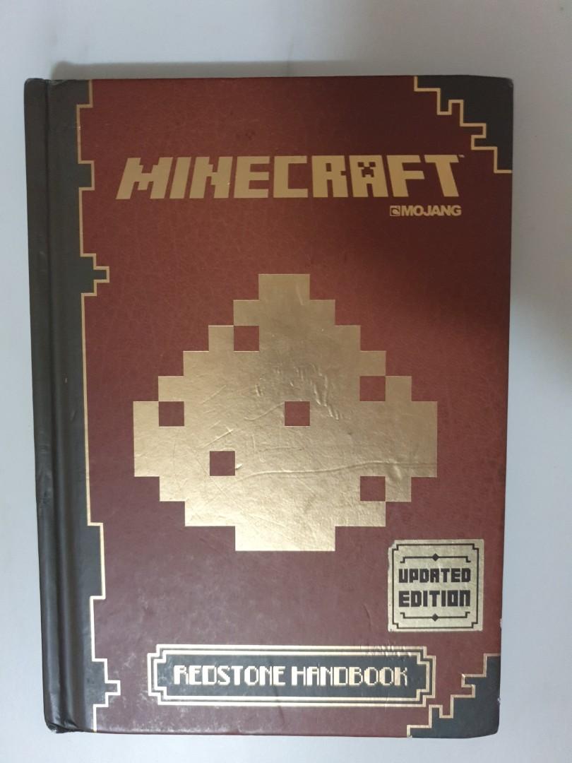 Minecraft Redstone Handbook Books Stationery Children S Books On Carousell