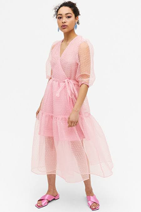 Monki Sara pink tulle dress, Women's ...