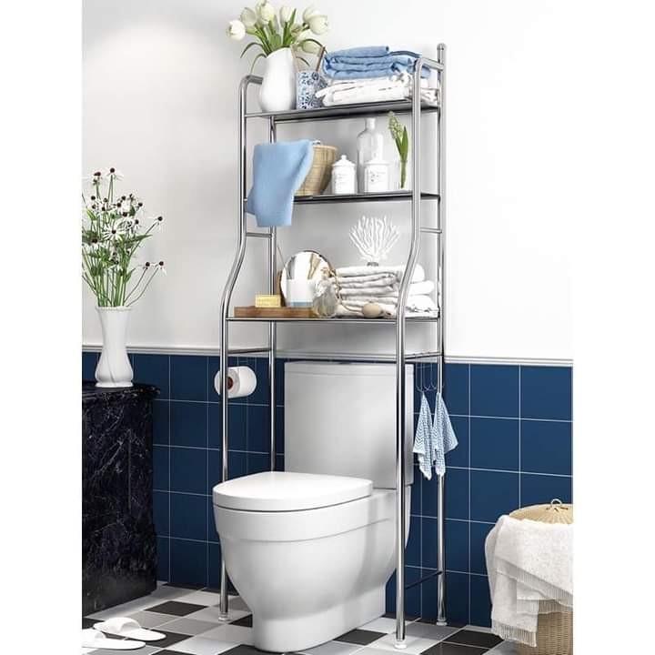 Multi-functional Bathroom Rack Shelf Space Saver Organizer (Category: Storage Boxes & Baskets) located in Manila. Submitted by acinad_ (Listing ID 1072012710, Image 1). Description: Multi-functional Bathroom Rack Shelf Space Saver Organizer For shipping: - Grab Delivery - LalaMove - Angkas Message for inquiries!.