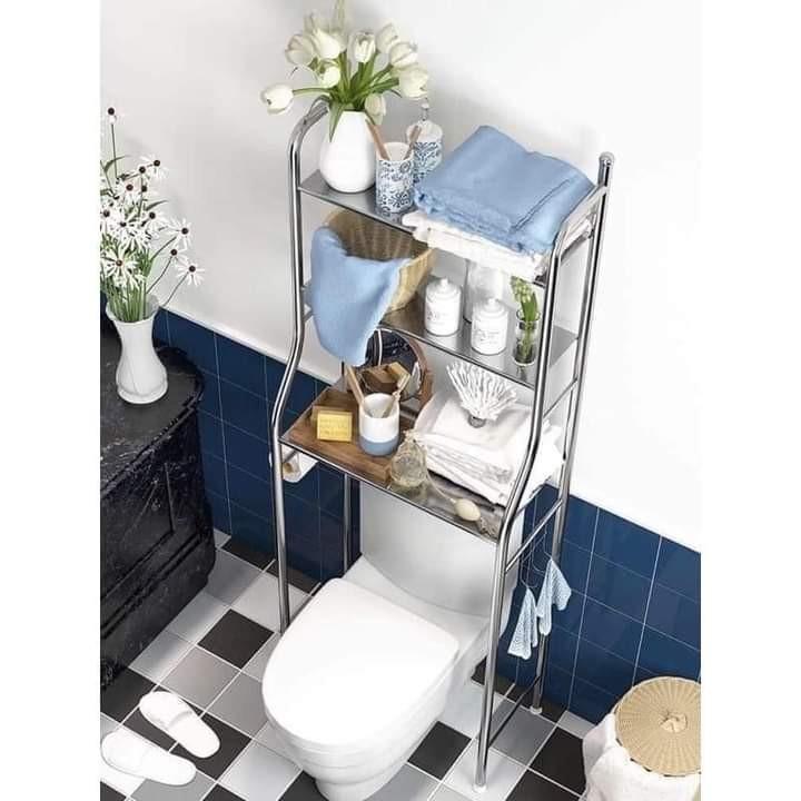 Multi-functional Bathroom Rack Shelf Space Saver Organizer (Category: Storage Boxes & Baskets) located in Manila. Submitted by acinad_ (Listing ID 1072012710, Image 2). Description: Multi-functional Bathroom Rack Shelf Space Saver Organizer For shipping: - Grab Delivery - LalaMove - Angkas Message for inquiries!.