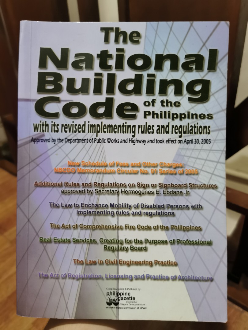 National Building Code Of The Philippines 2016 Hobbies Toys Books