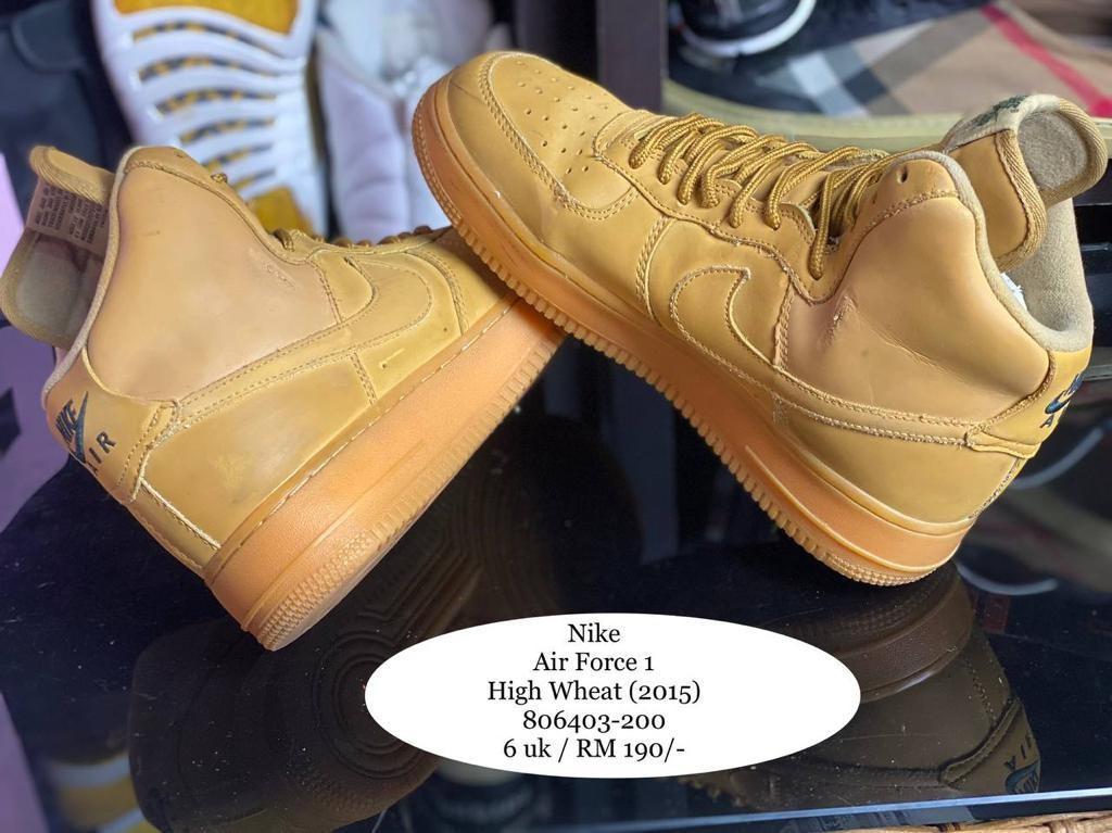 Air force 1 high cheap wheat