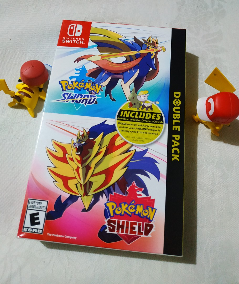 Pokemon sword and deals shield double pack