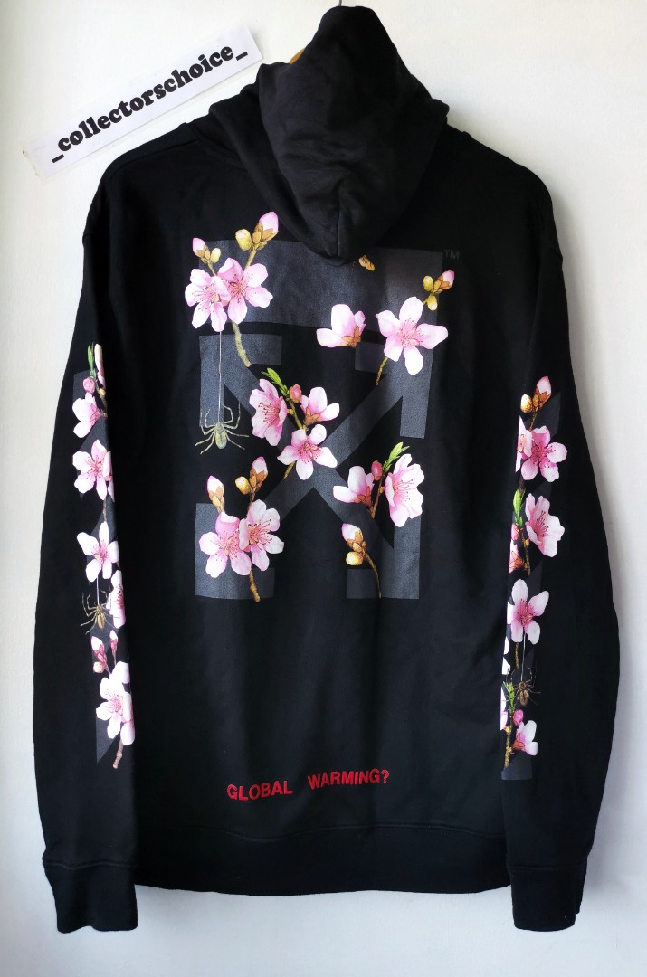 Off white hoodie sale global warming
