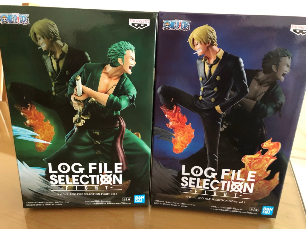 One Piece Log File Selection Roronoa Zoro And Sanji Toys Games Bricks Figurines On Carousell