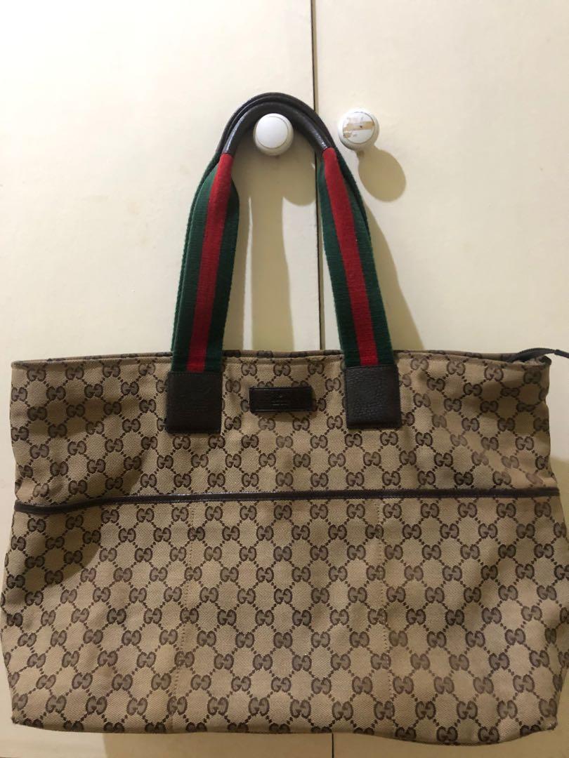 Gucci diaper tote new arrivals