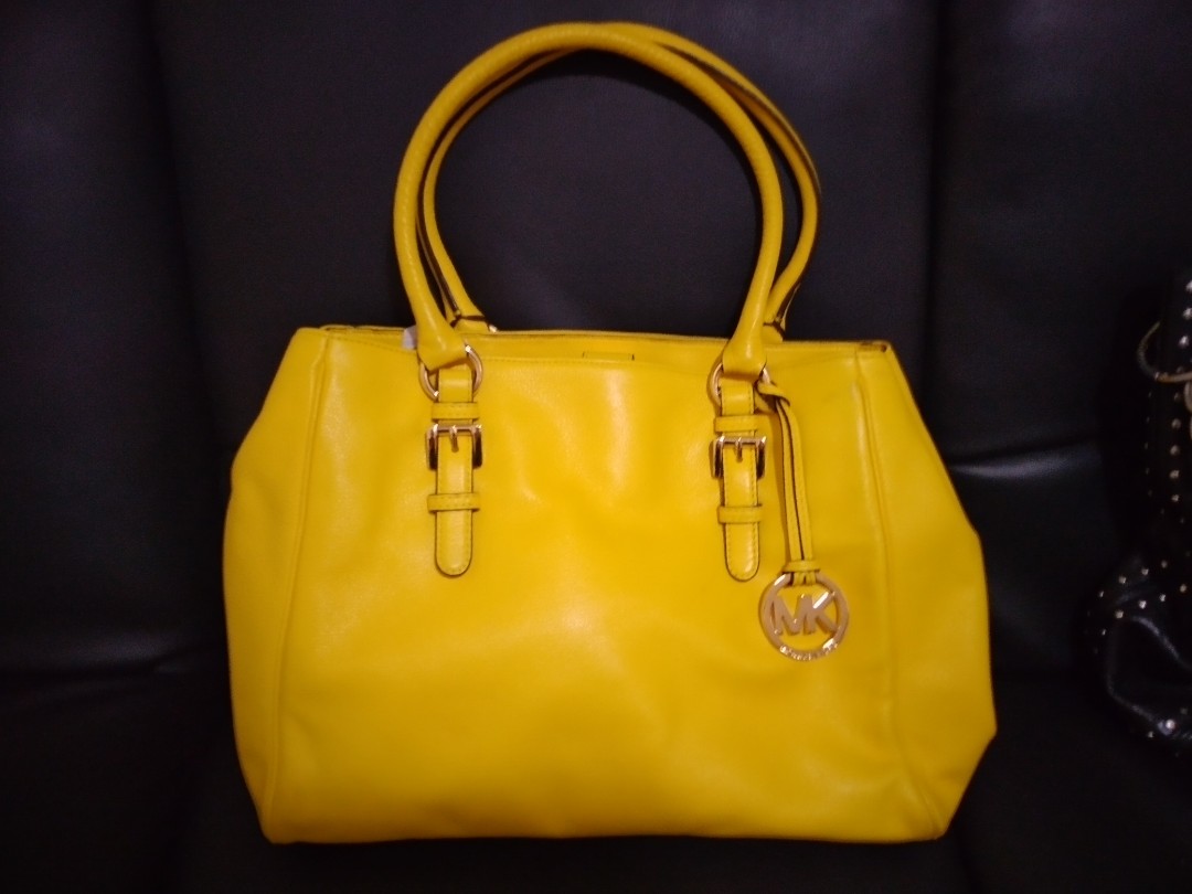 mk yellow bag