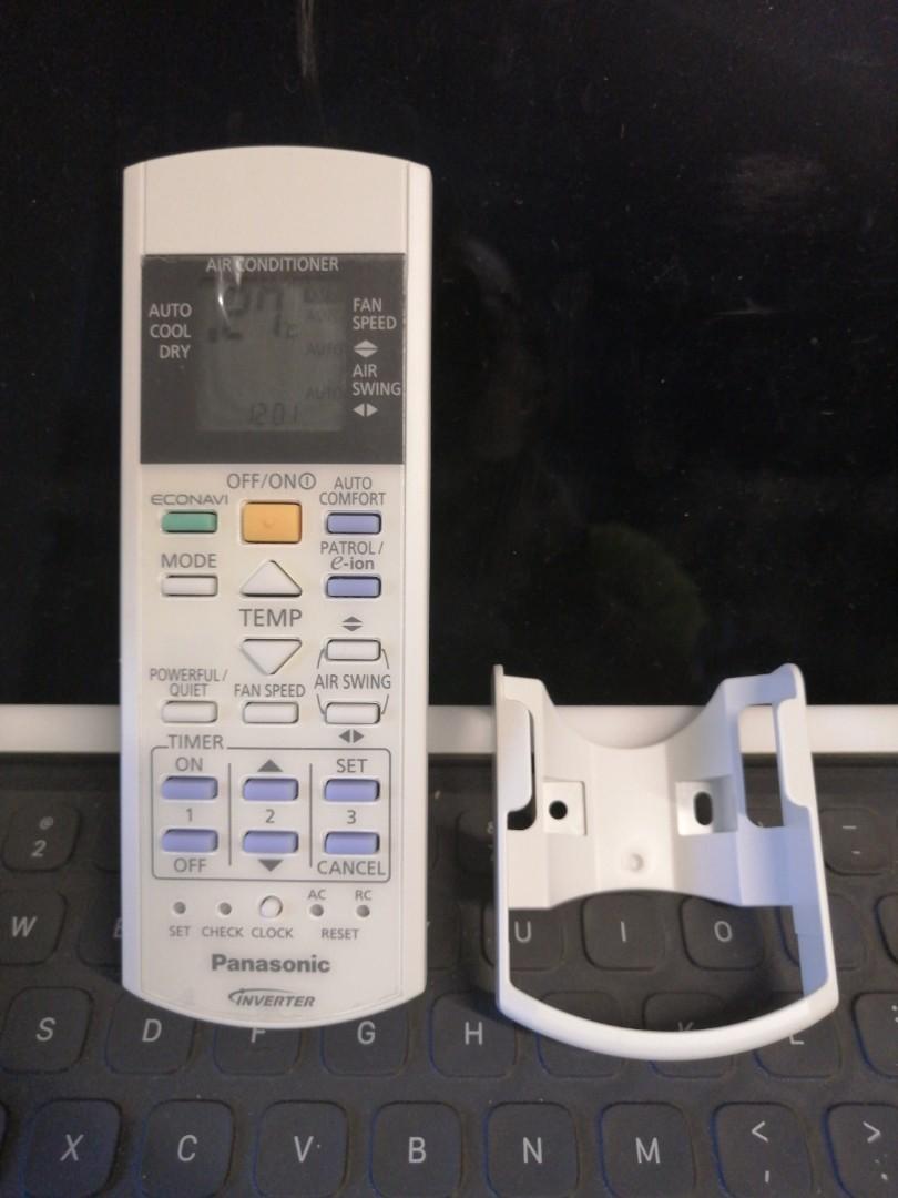Panasonic Inverter Aircon Remote Control, TV & Home Appliances, Air