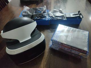 PS VR + 5 GAMES