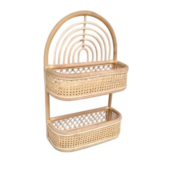 Rattan cane webbing Wall shelves, Furniture & Home Living, Home Decor