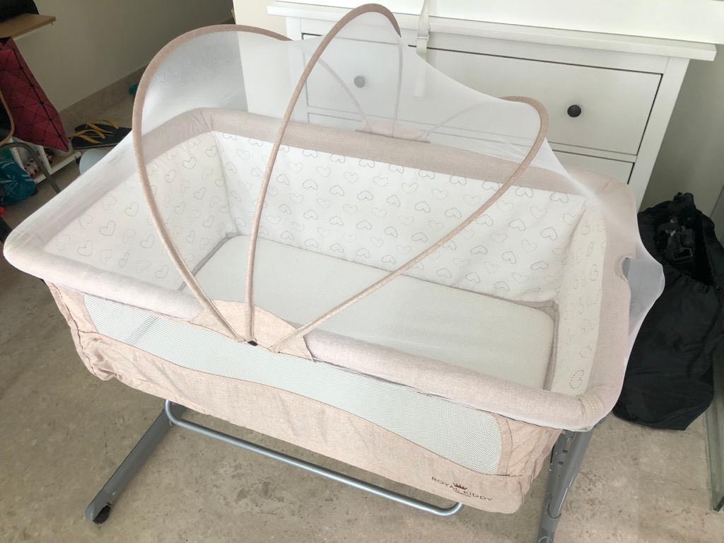 Royal kiddy bedside cot top
