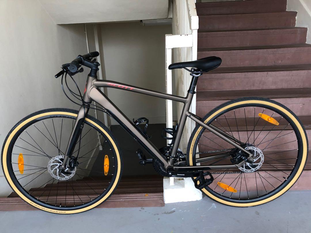 Scott sub cross 50 hybrid bicycle M SIZE