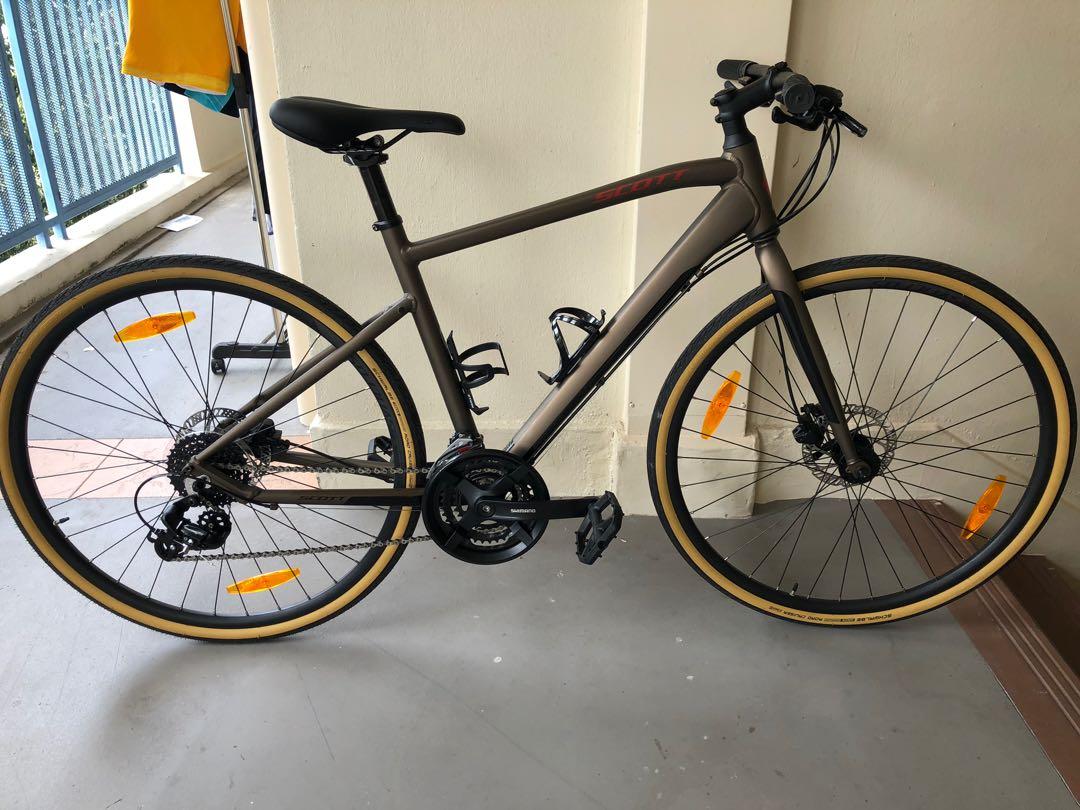 Scott sub cross 50 hybrid bicycle M SIZE