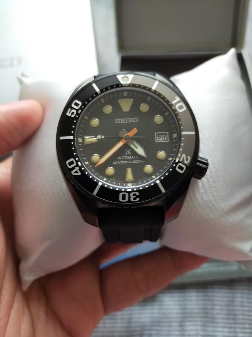 Seiko black sumo best sale 2021