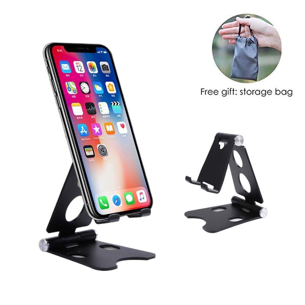 Sg Premium Aluminum Phone Stand Adjustable Portable Universal Mobile Handphone Holder Mobile Phones Gadgets Mobile Gadget Accessories Mounts Holders On Carousell