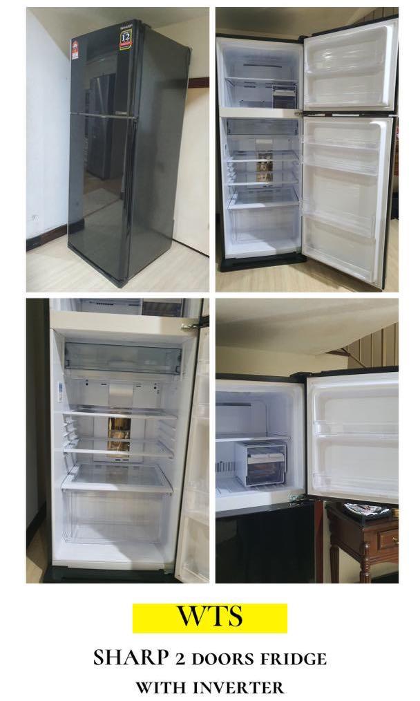 sharp fridge 440l