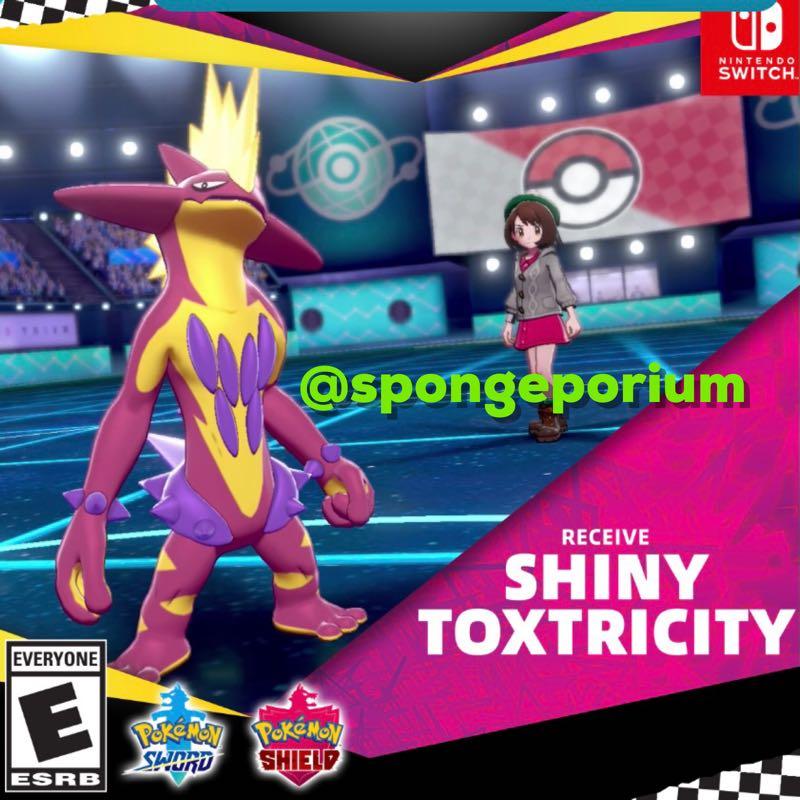 Shiny Toxtricity Amped Form Mystery Gift Event Redemption Code Pokemon Sword Shield Video Gaming Gaming Accessories Game Gift Cards Accounts On Carousell Shiny Toxtricity Amped Form Mystery Gift Event Redemption Code Pokemon Sword Shield Video Gaming Gaming Accessories Game Gift Cards Accounts On Carousell