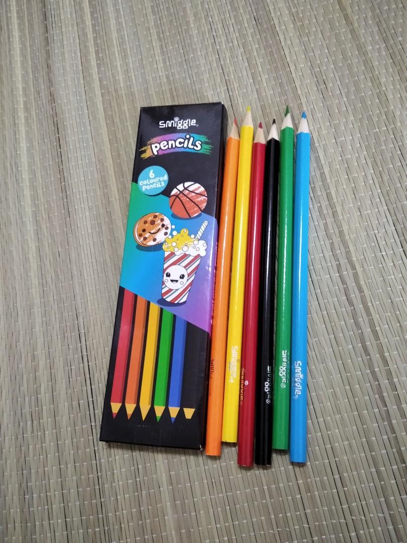 Smiggle 6Coloured Pencils, Antiques, Vintage Collectibles on ...