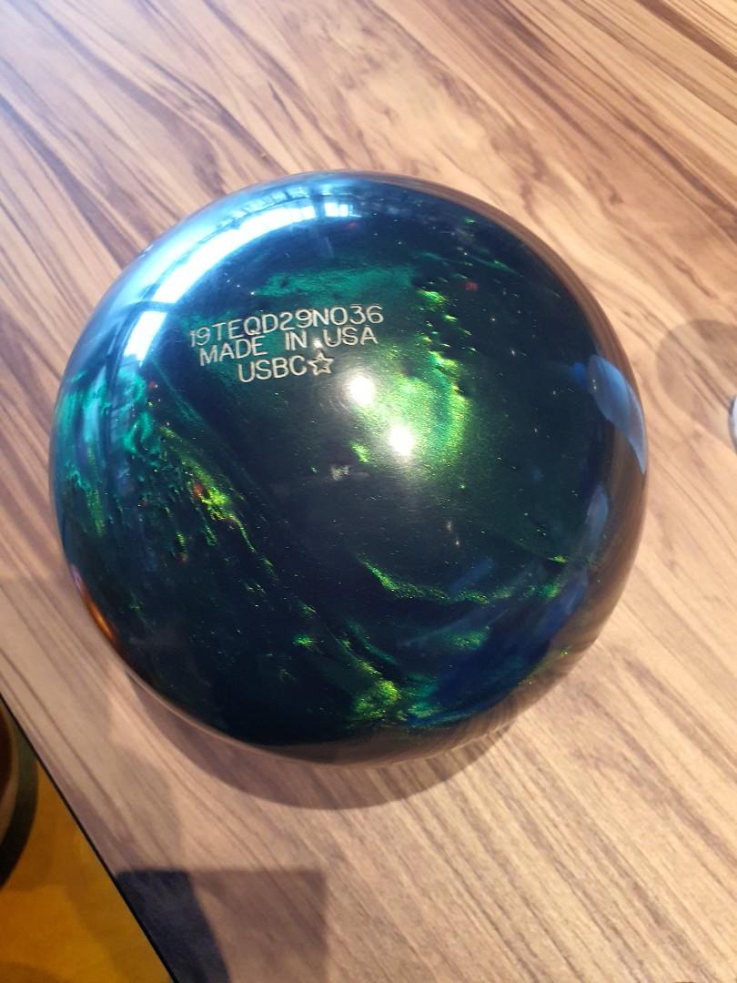 Storm IQ tour emerald 14lbs, Sports, Sports & Games Equipment on