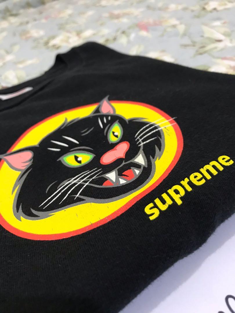Supreme Black Cat Tee (Black)