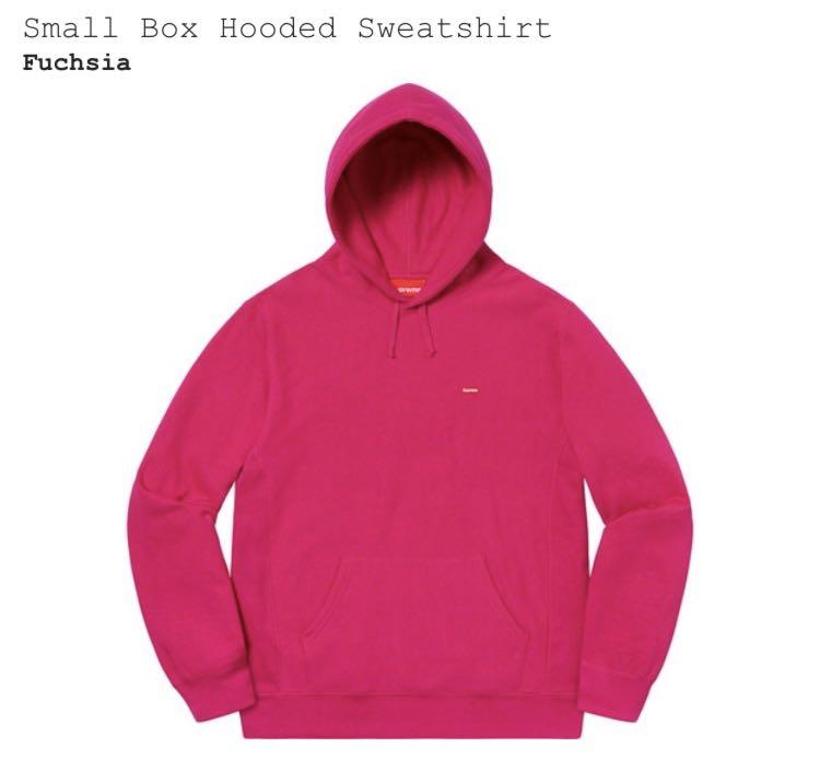 Supreme Small Box Hooded Sweatshirt, 男裝, 外套及戶外衣服- Carousell