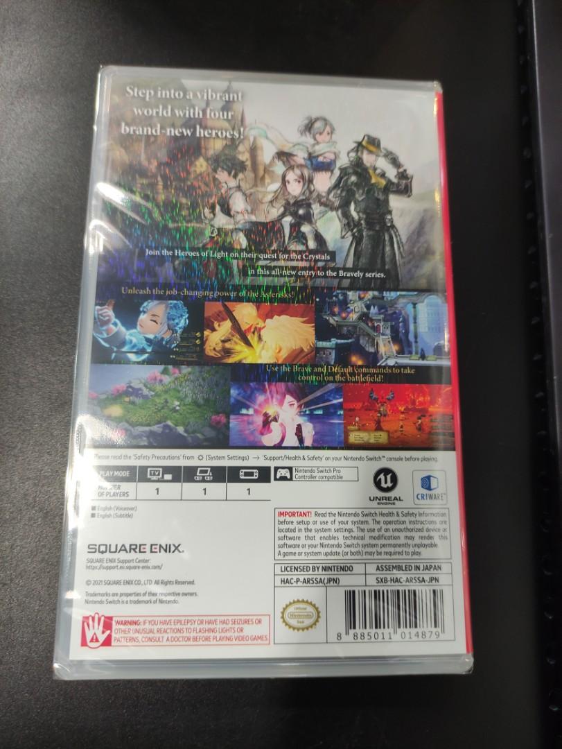 Switch Bravely Default II (Category: Nintendo) located in Makati City. Submitted by yomyom_onlineshop (Listing ID 1071963998, Image 2). Description: For Sale Only Brandnew Sealed No To trade Taguig Market Market Can book Via lalamove Less Time Less Effort Cod,Gcash,Banktransfer.