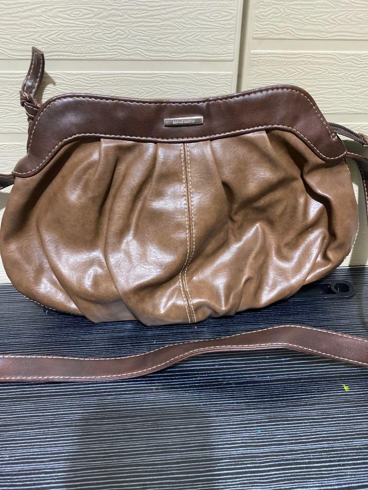 Tas sophie martin slingbag brown